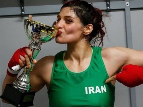 بهترین بوکسور زن ایرانی