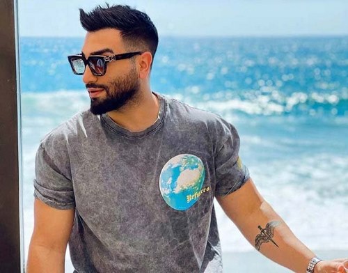 عکس حسین تهی با پورن استار