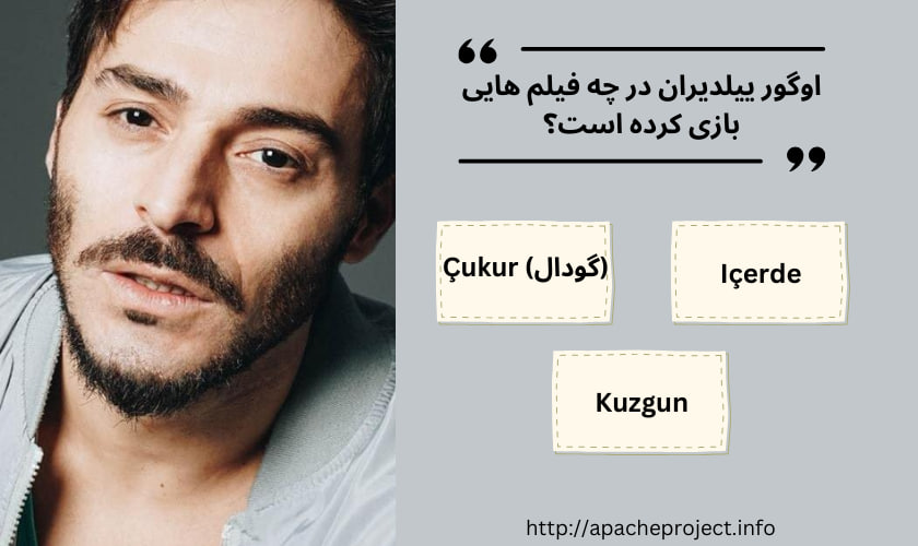 اوگور ییلدیران در چه فیلم هایی بازی کرده است؟
