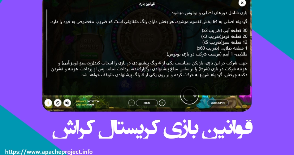 قوانین بازی کریستال کراش