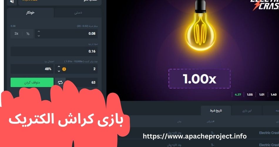 بازی کراش الکتریک
