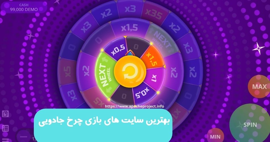 بهترین سایت های بازی Magic wheel
