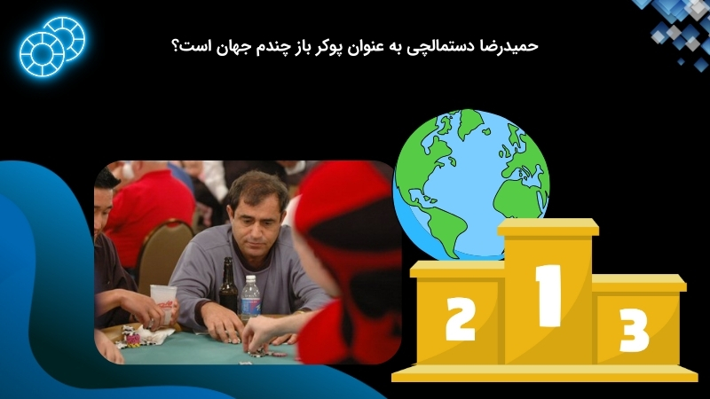 جایگاه جهانی حمید دستماچی در پوکر